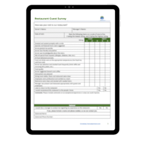 Restaurant Guest Survey Image