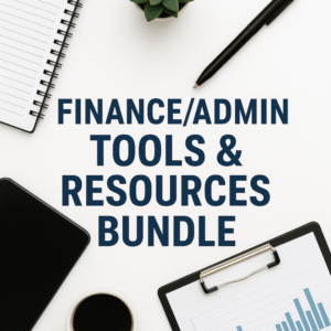 Finance/Admin Bundle Cover