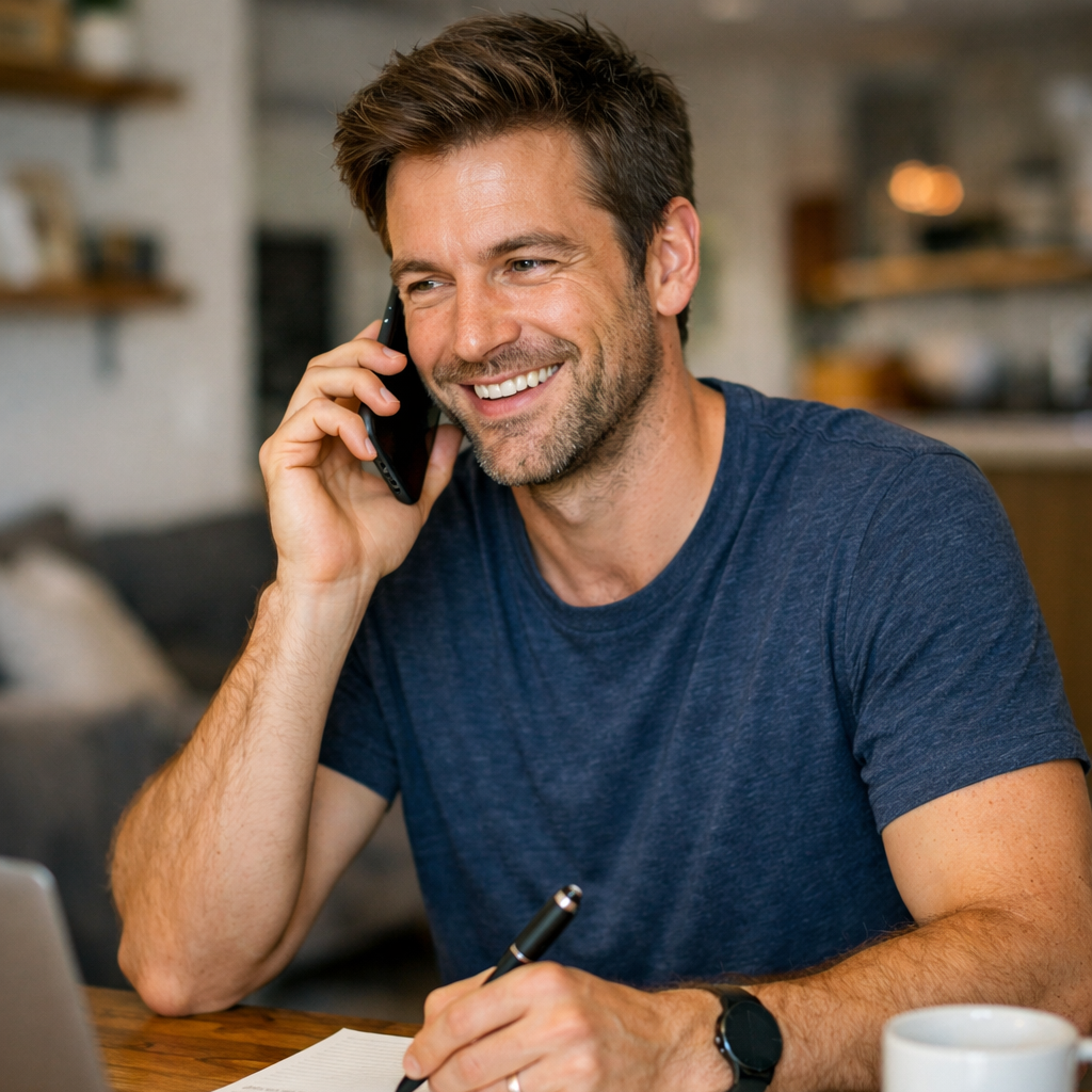 Founder having a direct call with Kathleen